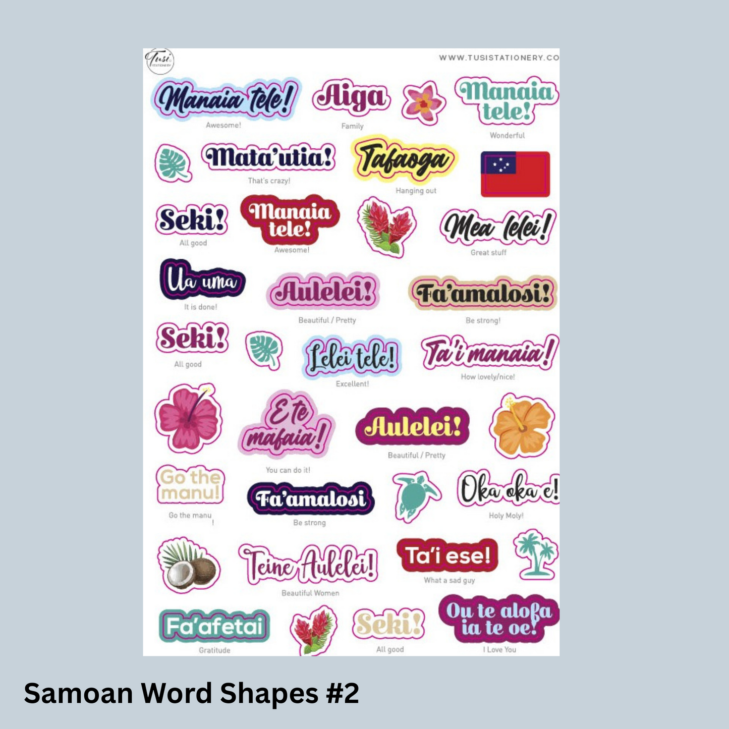 Stickers: Set of 4 sheets