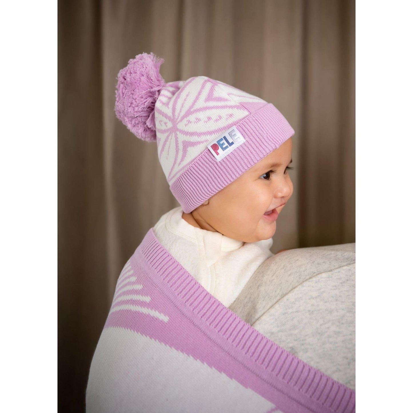 Alofa Pompom Beanie in Afiafi