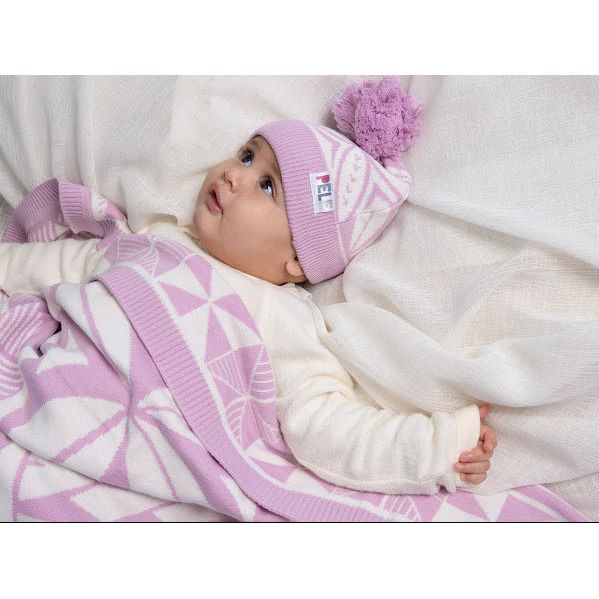 Alofa Pompom Beanie in Afiafi