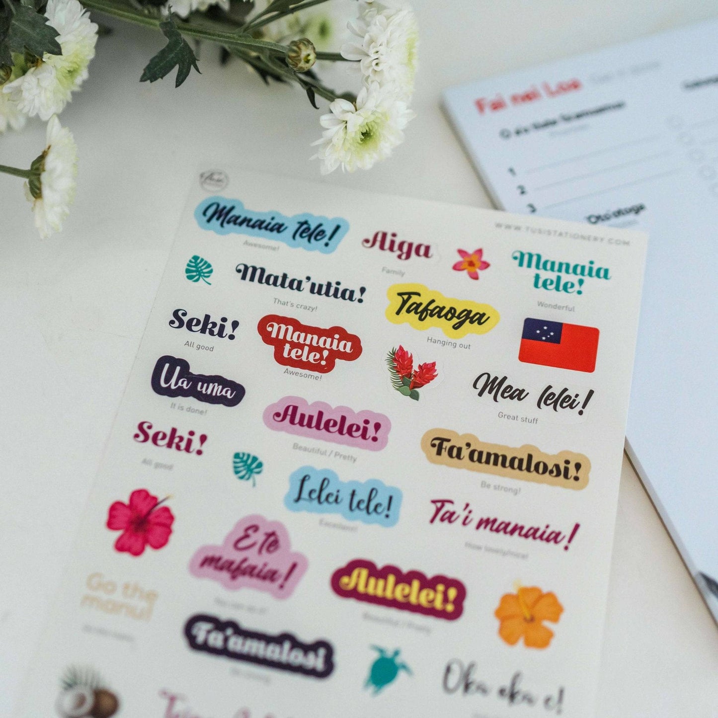 Bundle: Samoan Planner Gift - Tuhi Stationery Ltd