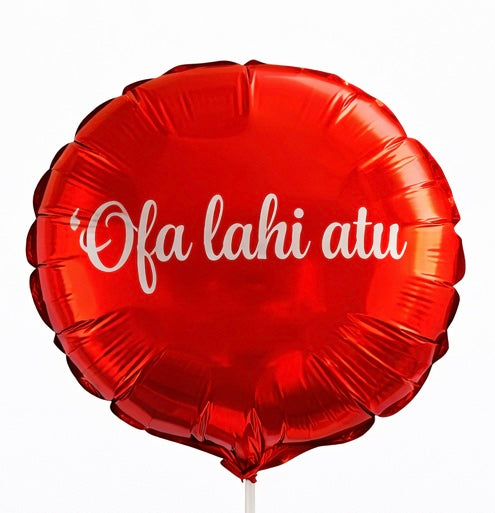 Tongan Celebration Foil Balloon – “Ofa lahi atu” (10 inch