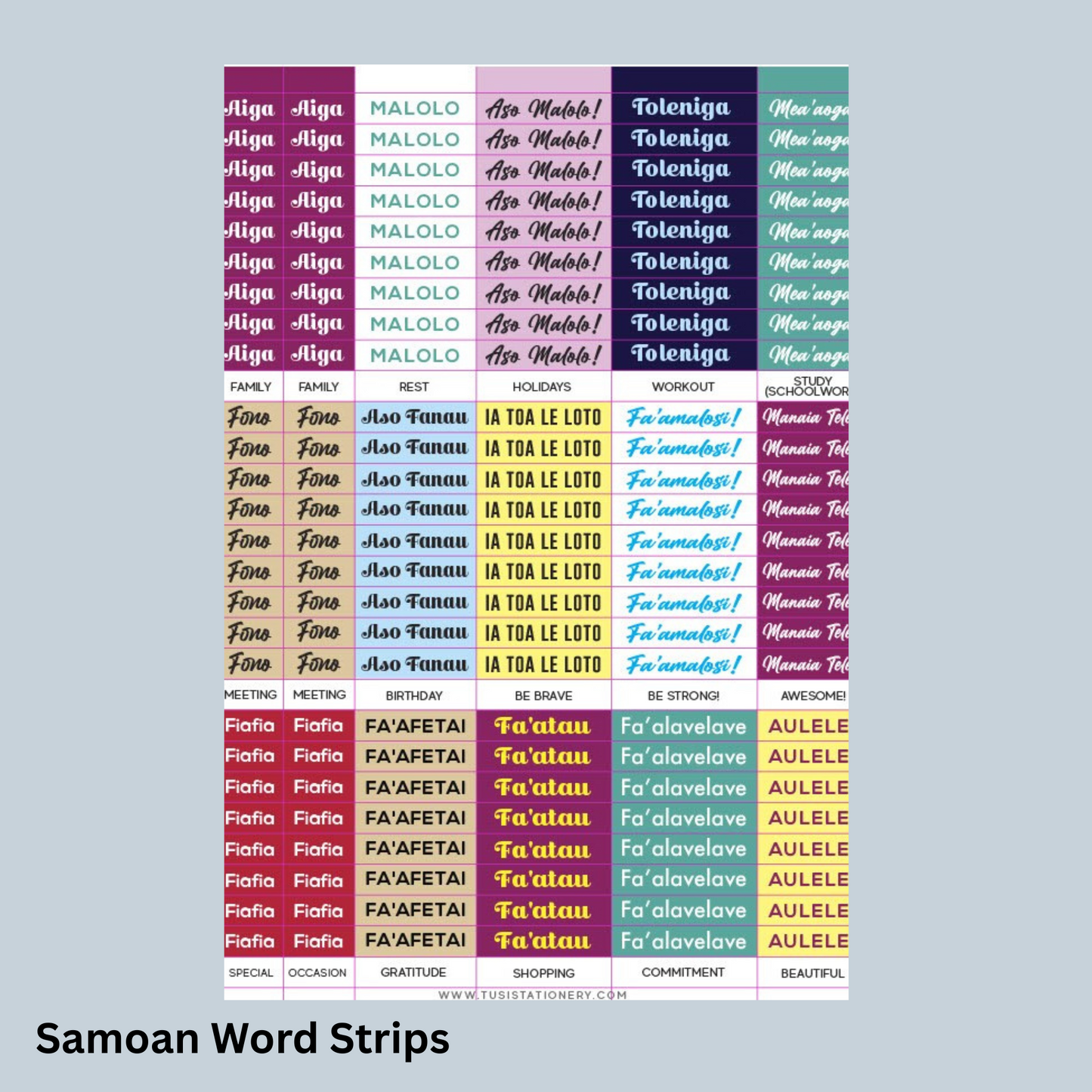 Stickers: Planner Set