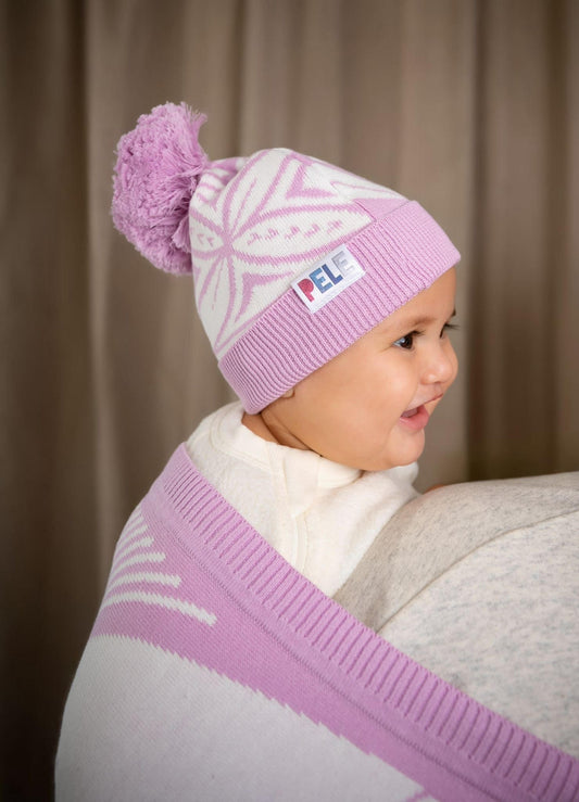 Alofa Pompom Beanie in Afiafi