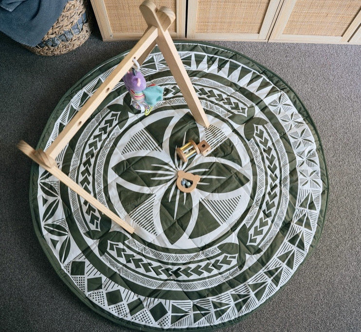 Sainty Green Playmat