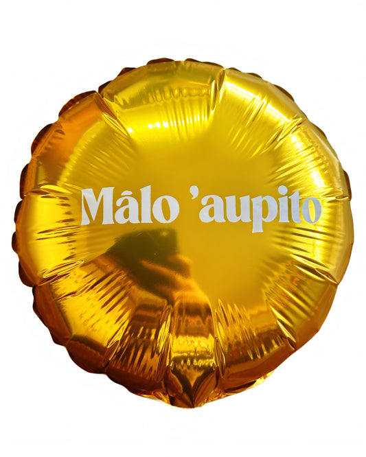 Tongan Celebration Foil Balloon – “Malo 'aupito” (10 inch)