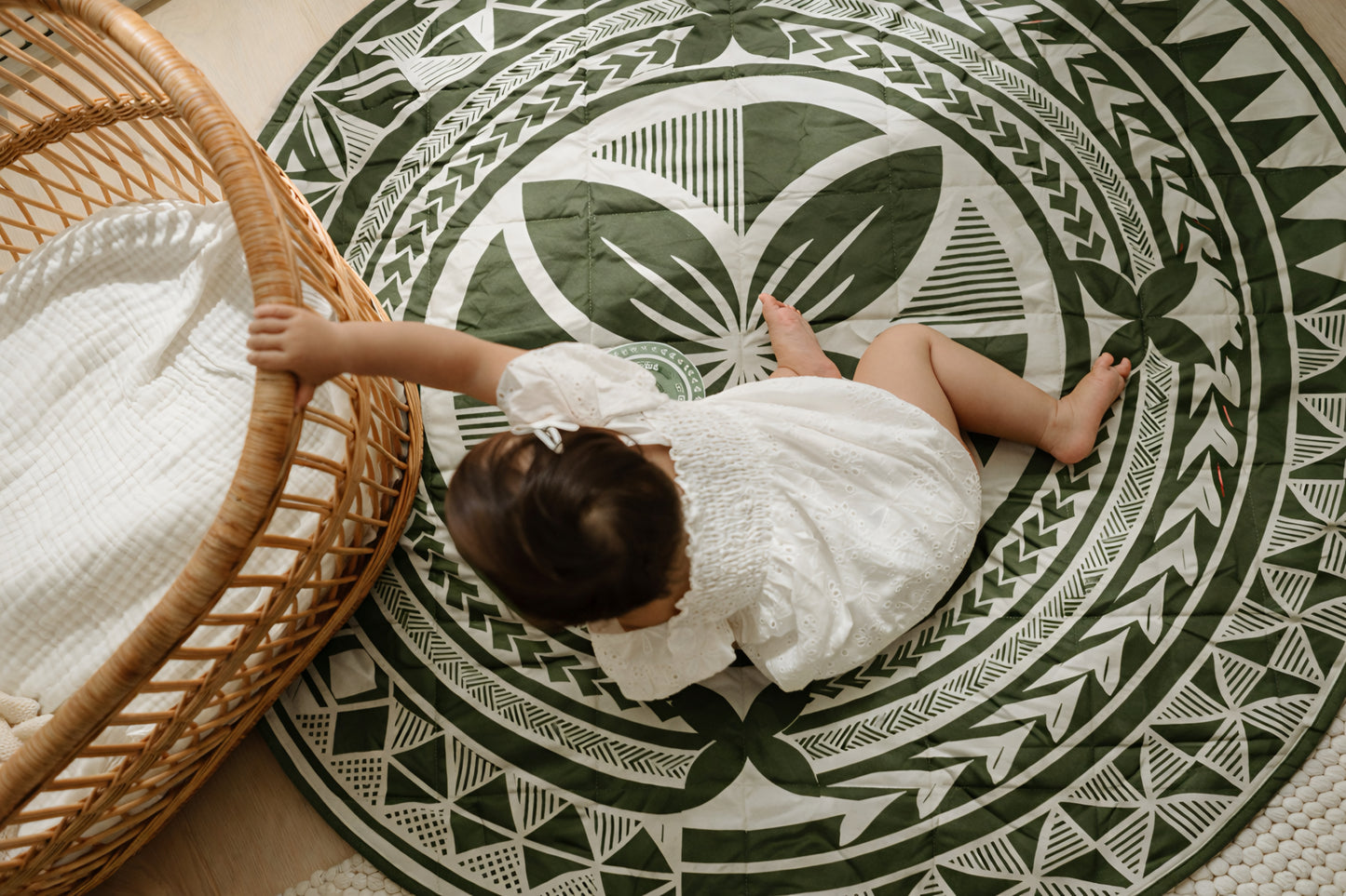 Sainty Green Playmat