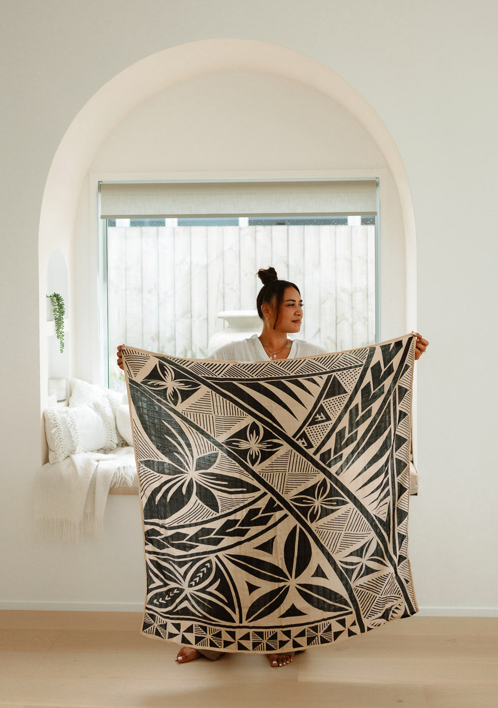 Organic Muslin wrap in Koko