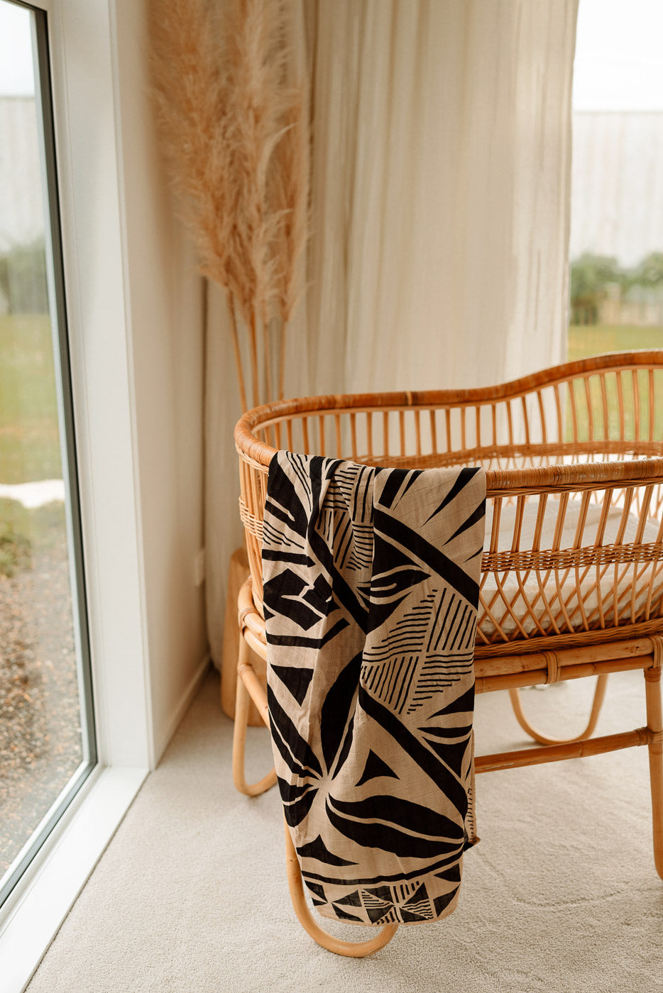 Organic Muslin wrap in Koko